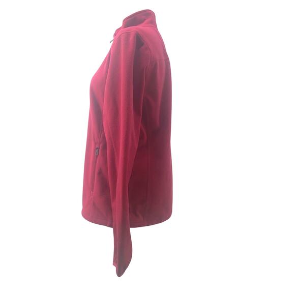 L.L. Bean Polartec Fleece Jacket Pink Full Zip Womens Small - Picture 5 of 11